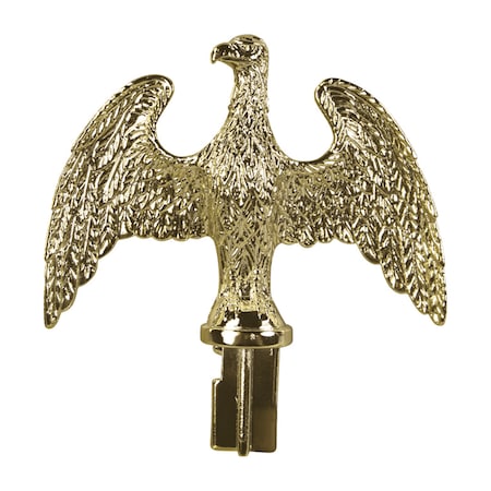 Global Flags Unlimited Plastic Slip Fit Eagle Orn 1" for Aluminum Pole 203666